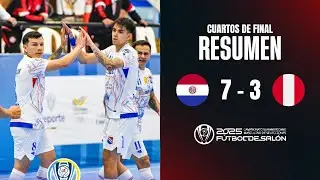 Resumen cuartos de final: PARAGUAY VS PERÚ (Sudamericano masculino futbol de salón)