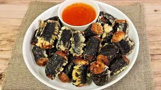 Easy Pork Seaweed  Rolls  Recipe 