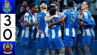 FC Porto vs Nice 3-0 Highlights & All Goals & europa league 2025