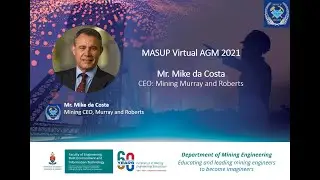 2021 MASUP AGM   Keynote   Mike da Costa