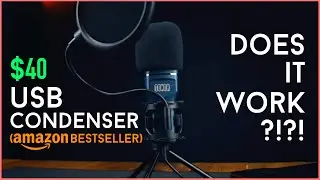 Testing $40 Bestselling USB Condenser Mic (How Does It Actually Sound???)