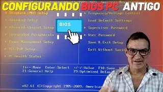 Veja Como Configurar o Bios de PC Antigo Para dar Boot Com Um Pedrive Windows 10