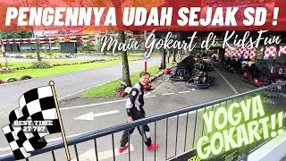 MAIN GOKART DI JOGJA !! SIRKUITNYA BAGUS SEKALI YOGYA GOKART 2023 #jogja #gokart #balap #racing