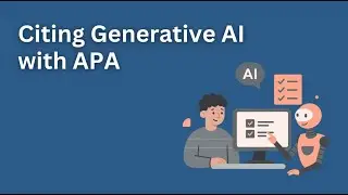 Citing Generative AI with APA
