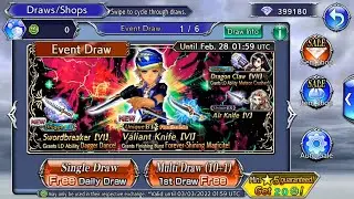 Ticket Pulls for Locke LD & BT - Dissidia Final Fantasy Opera Omnia