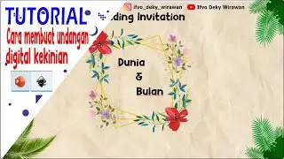 Cara Membuat Undangan Digital Kekinian Pemula (Powerpoint+Inkscape)