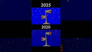 Which year is better!? #sirenhead #cartooncat #trevorhenderson #animation #greenlightcreations #yt