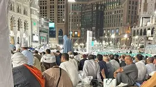 MENJELANG SHALAT SUBUH INILAH YANG TERLIHAT DI MASJIDIL HARAM !