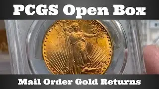 Открытая коробка PCGS &mdash; возврат золота по почте