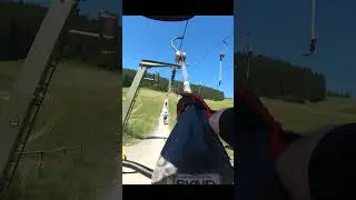 So l&auml;uft das mit dem Schlepplift im Greenhill-Bikepark👌