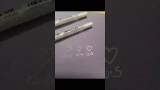 Sakura White pens ASMR Unboxing #asmr #unboxing #white