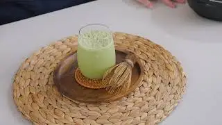 Japanese Matcha Smoothie | Panasonic Cooking Blender MX-HG6401 Recipe