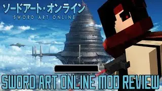 SAO WEAPONS, ARMOUR, BOSSES & MORE! || Minecraft MSO Mod Review (Minecraft Sword Art Online Mod)