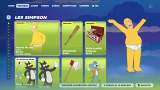 🔴 NOUVEAU SKIN SIMPSON 
