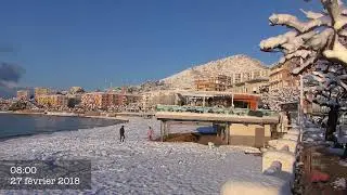 2018  AJACCIO SOUS LA NEIGE