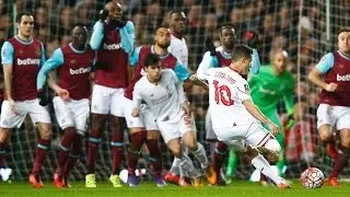 Coutinho Free Kick Goal Against West Ham