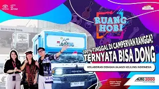 PASUTRI INI TINGGAL DI CAMPERVAN HILUX RANGGA? Ngobrol bareng Jajago Keliling Indonesia | Ruang Hobi