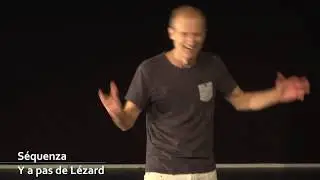 Y a pas de l&eacute;zard   Sequenza Cie  Spectacle jeune public en tourn&eacute;e