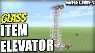 HOW TO MAKE MINECRAFT ITEM ELEVATOR