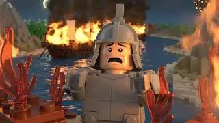 LEGO Battle of Red Cliffs - Three Kingdoms Epic Fire Attack - Zhuge Liang's Brilliant Strategy 🔥🚢