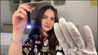 ASMR Cranial Nerve Exam 🧠🩺👩‍⚕️