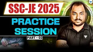 Practice Session for SSC-JE/ ISRO /JE / BEL JE | Learn with PYQs | Yogesh Khushwaha