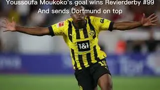 Moukoko's goal important for Dortmund!