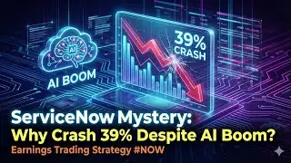 [Fullver] ServiceNow Mystery: Why Crash 39% Despite AI Boom? Earnings Trading Strategy #NOW