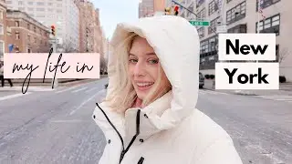 NYC Week Vlog: Snowstorm! Birley Bakery cafe, Kabawa dinner spot, cooking at home