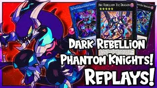 Dark Rebellion Phantom Knights! - Yu-Gi-Oh! Master Duel Platinum Rank Replays! (More Meta Info)