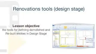 Edificius Tutorial - The renovation tools [design stage] - ACCA software