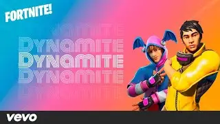BTS 방탄소년단 - Dynamite ( Fortnite Music Video )