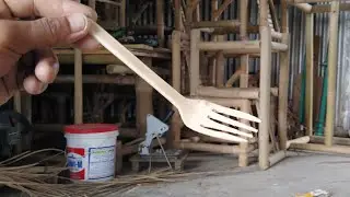 how to make bamboo spoon | how are bamboo spoons made | how to make bamboo spoon and fork