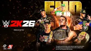 WWE 2K26: Главное меню Джона Сины, новый тип матча, состав участников и концепция игрового процесса!