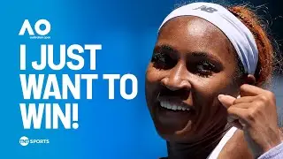 Coco Gauff On-Court Interview | Australian Open 2026 Round One