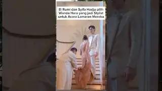El Rumi dan Syifa Hadju pilih Wanda Hara yang jadi Stylist di acara lamaran mereka