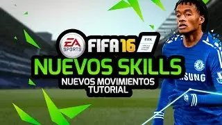 FIFA 16 |  TUTORIAL NEW SKILLS MOVES & NEW 5 STAR SKILLER - NUEVAS FINTAS GAMBETAS