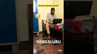 😳Reality of 5000Rs PG stay in Bangalore ‼️#bangalore #hostellife