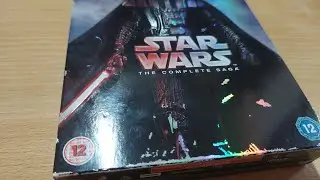 Star Wars The Complete Saga Bluray #starwars #starwarsmerchandise