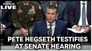LIVE: Pete Hegseth Testifies At Senate Hearing As Iran-Israel Conflict Escalates | NDTV 24x7