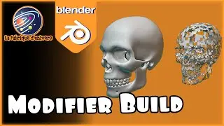 Tuto Blender FR n&deg;78 : Le Modifier Build - Animation : Construire et D&eacute;construire #blendertutorial