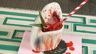 A Tiki Cocktail That Looks Like a Shark? OK, We'll Bite