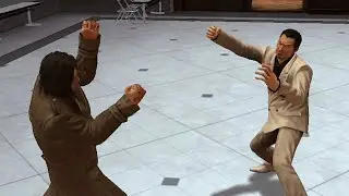 Saejima and Watase play charades (Yakuza 4)