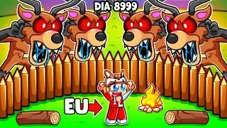 COMO SOBREVIVI MAIS DE 9.000 NOITES NA FLORESTA!