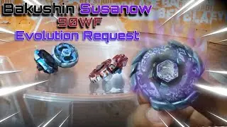 Bakushin Susanow Evolution?! Combo Test Request - Blitz Susanow DF145R&sup2;F | #metalfightbeyblade