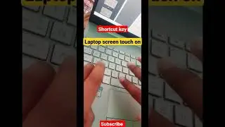 laptop screen touch shortcut keys windows 11 pro #short #shortvideo #shortcutkey #window11pro