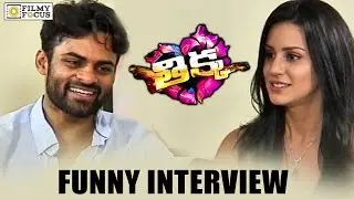 Sai Dharam Tej and Larissa Bonesi Funny Interview About Thikka Movie - Filmyfocus.com