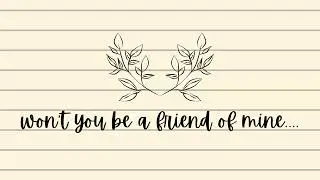 [LYRICS] Friend of Mine - Jonathan Lloyd & Clif Norrell