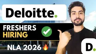 Компания Deloitte объявила о массовом наборе персонала📢 Deloitte NLA 2026