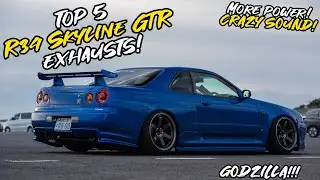 Top 5 R34 Skyline Exhausts 2021